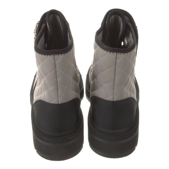 Interlocking CC Logo Combat Boots Women's Size: 10 | IT 40 - Picture 4 of 6